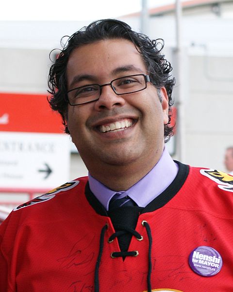 Naheed Nenshi Mayor of Cagary , Alberta , Canada 2013