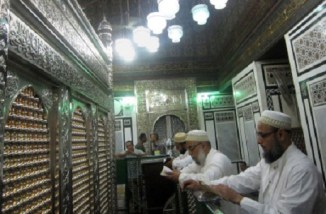 Shia Men in a Local Husainiya in Egypt