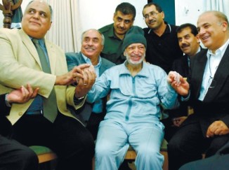 Yasir Arafat in Hospital