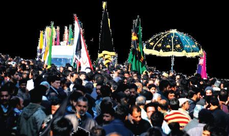 Ashura Procession in Indian Occupied Kashmir