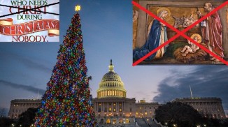 Christmas Without Christ in USA
