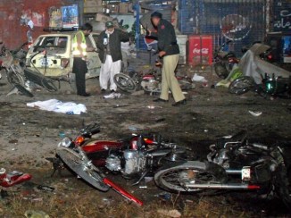 Suicide Bombing at ImamBargah , Gracey Lines , Rawal Pindi , 18 Dec 2013 b