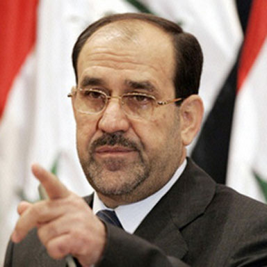 Iraqi Prime Minister Nouri al Maliki