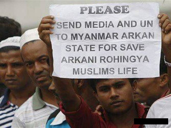 Rohingya Muslims Plight Ignored By Main Stream Media