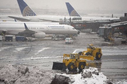 US North East Crippled by Snow Storm