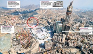 Holy Sites Beng demolihsed By Wahabi Saudi Monarchy