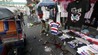Thai Protester Killed in an attack