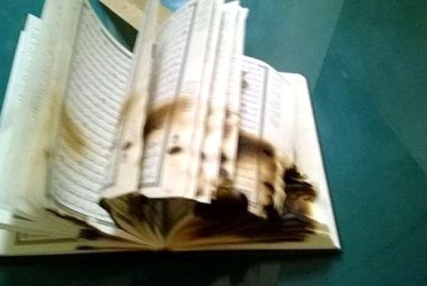 Italian Mosque Vandalised , Quran Burnt