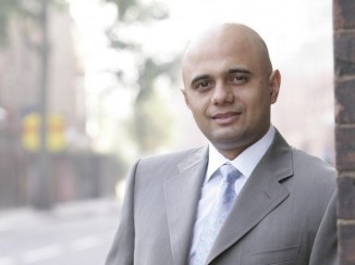 Britain's Culture Secretary Sajid Javed