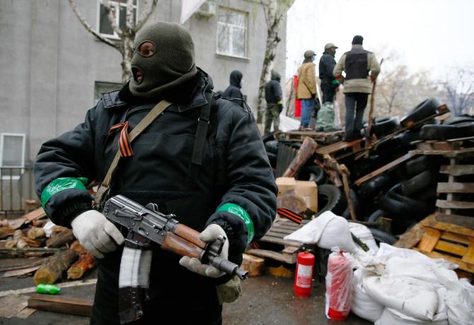 Pro Russian Ukrainian Sepratist