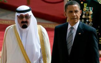 Saudi King Abdullah US President Obama