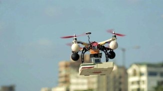 Indian Drones Delivering Pizzas in Mumbai