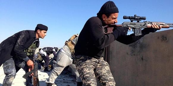 Iraqi forces take Postions against ISIL terrorists