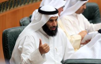 Kuwait's Islamic Affairs Minister Nayef al-Ajmi , terrorist Fund Raiser