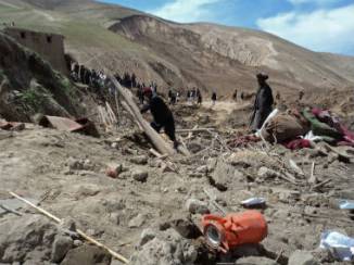 Land Slide in Badakhshan Afghanistan