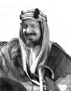 Saudi King Abdul Aziz Ibn Saud