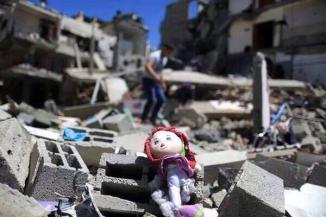 Gaza Destruction By Israeli Raids
