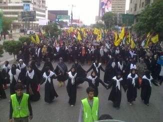 Quds Day in Karachi By ISO 2014 a