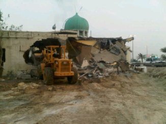 Shia Mosque Bulldozed in Bahrain