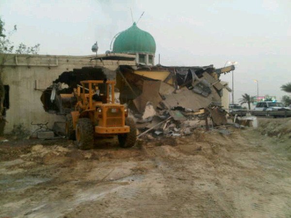 Shia Mosque Bulldozed in Bahrain