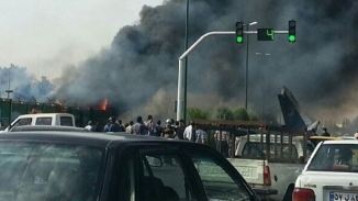 Iranian Plane Crashed in Tehran
