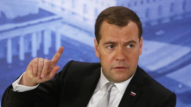Russian Prime Minister Medvedev