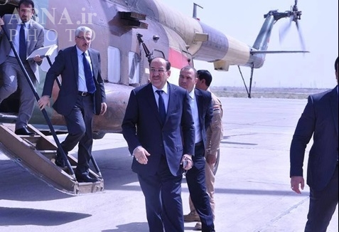 Maliki Visits LIberated Town of Amerli