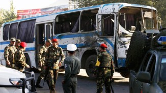 Twin Suicide Blast Hits Afghan Army Buses
