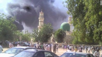 Atleast 120 Dead in a Double Suicide Attack in a Mosque in Nigeria