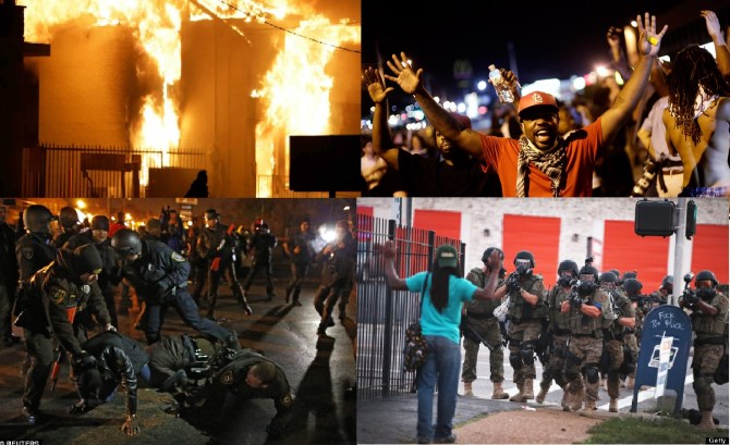 Racial Discrimination Ignites Riots in Ferguson , Missouri