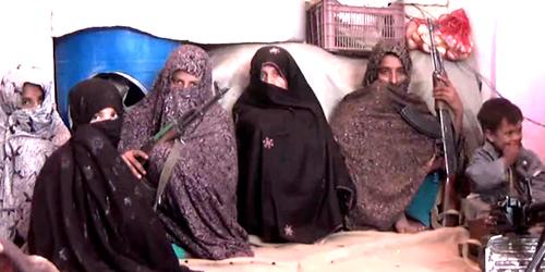 Reza Gul with Family - Afghan Mother Kills Taliban Fighter