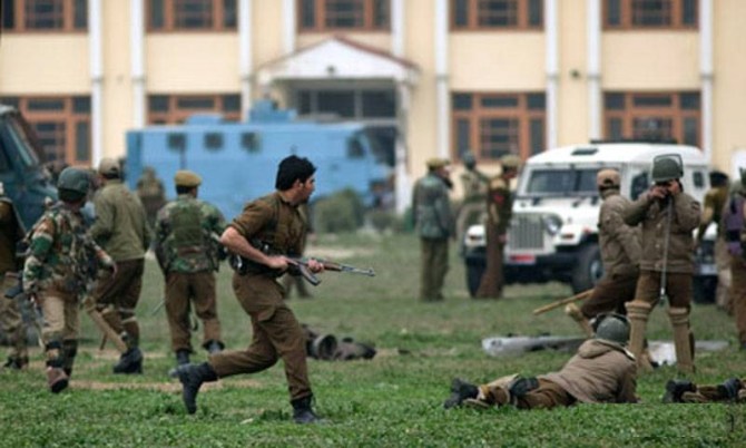 17 Killed in a Militant attack in Occupied Kashmir