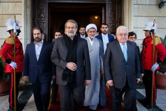 Irani Foreign Minster Meets Iraqi President Masoum