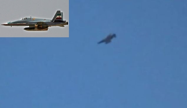 Irani Jets Bomb ISIS targets in Iraq