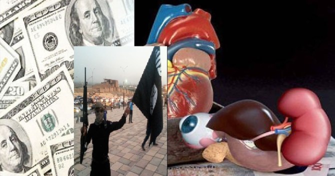 ISIL Involved in Human Organs and Drugs Trafficking