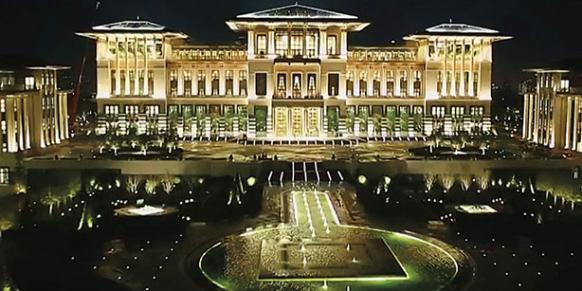 Turkey's Presidential Palace has 1150 Rooms