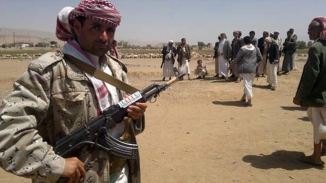 Yemen's Shia Houthi Ansarullah Fighters re take Town near Sanaa