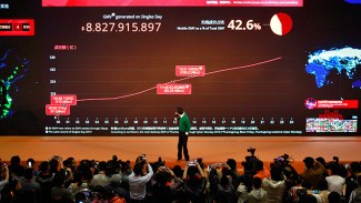 World Richest Ali Baba's Owner Jack Ma shows Onlince Progress Chart