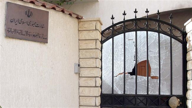 Irani Embassy in Libya Attacked