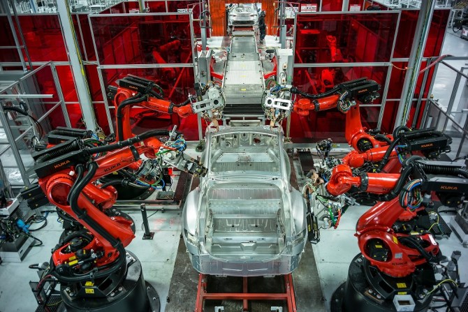 Robotics in Place of Human in factory