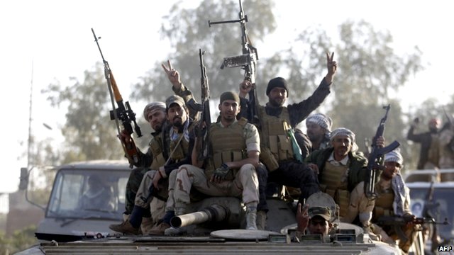 Iraqi forces along with Shia Millitia and tribal commanders all set to recapture Tikrit from IS