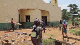 Mosques destroyed by Christian terrorists in CAR