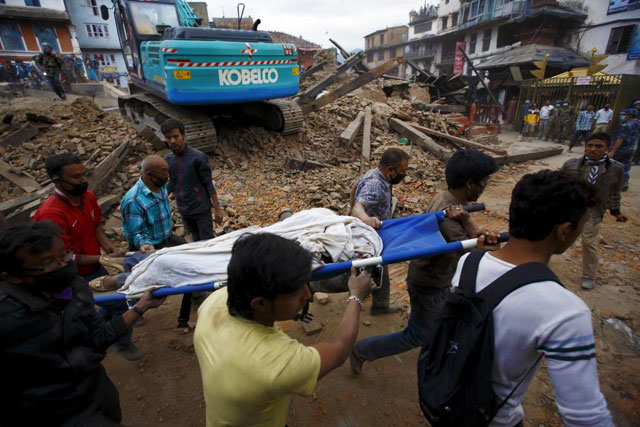 7.9 Richter Scale Earthquake in Khatmandu , Nepal