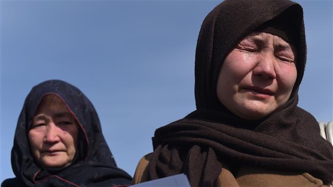 Afghan Shia Hazara Woman Mourn the Death of thieri Men