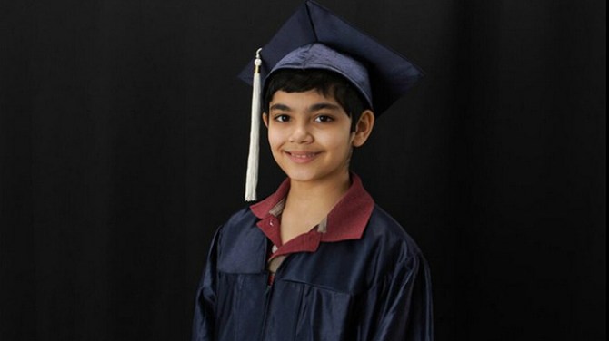 Tanishq Abraham , 11 Year Old Graduate with 3 Degrees