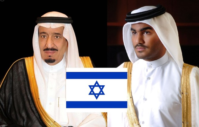 King Salman & Sh. Thani Jewish Puppets