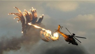 Saudi Apache Chopper Down by Yemen