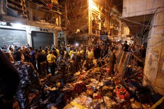Double Suicide Attack in Shia Majority Area of Beirut. c