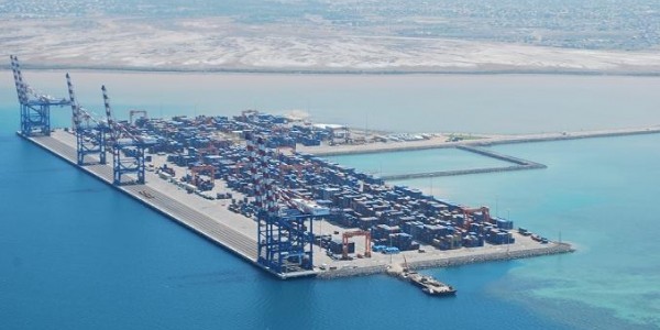 Chinese Naval Base in Dijobiti , Africa